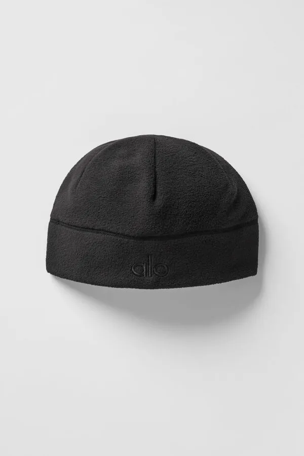 Performance Fleece Beanie - Black/Black